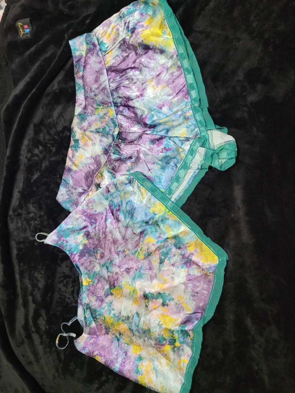 Yitty water color silky pj set tank top and  shorts